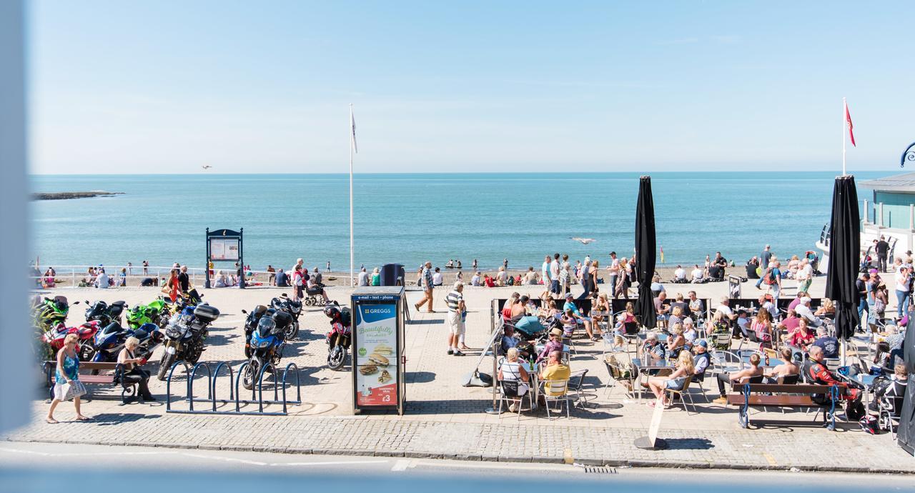 Sea View Ar Lan Y Mor Luxury Apartment Aberystwyth Dış mekan fotoğraf
